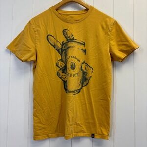 Dutch Bros Coffee Grunge Cold Brew Graphic Tee Men Size L Dutch Mafia Broista